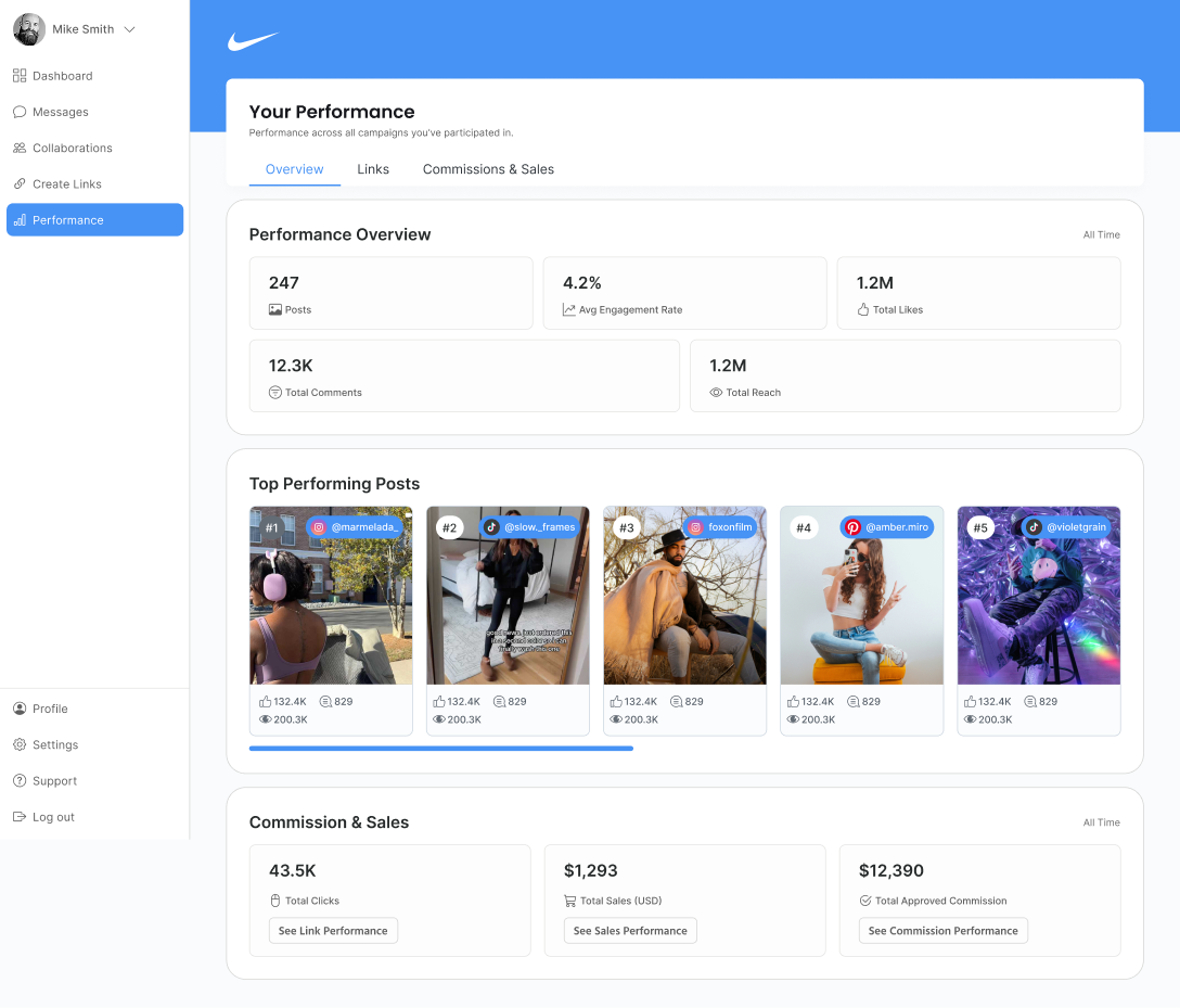 Performance project case study preview